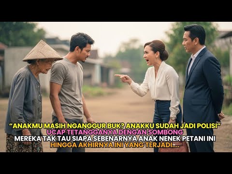 Anakmu Masih Nganggur Buk? Anakku Sudah Jadi Polisi Loh! Ucapnya Sombong, Padahal yang Dihina Adalah