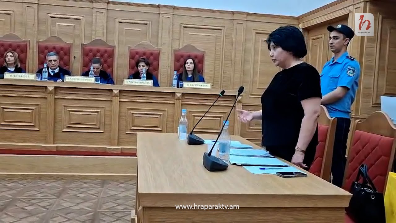 Ինձ մեղադրո՞ւմ եք դատական իշխանությունը հեղինակազրկելու մեջ. դատավոր