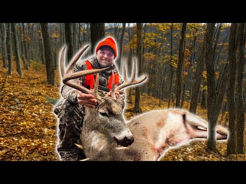 Hunting BIG BUCKS in a New Area!! Jay's Muzzleloader Buck