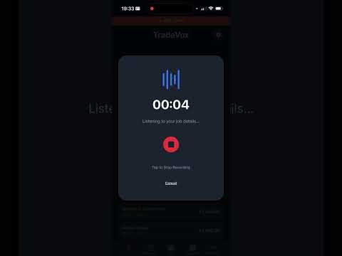 TradeVox – Voice Invoice