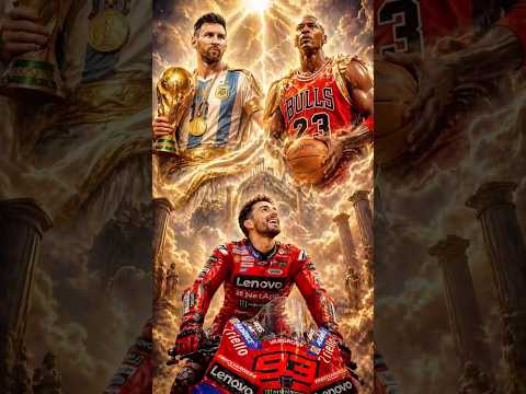 Encontré a los GOATS del Deporte 😱⚽️ #motogp #messifans #ronaldofans #lebronjames #marcmarquez