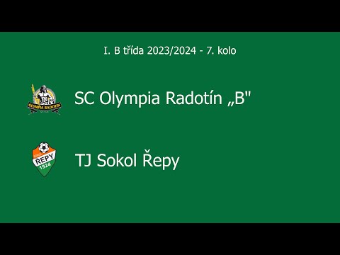 SC Olympia Radotín "B" - TJ Sokol Řepy 4:0