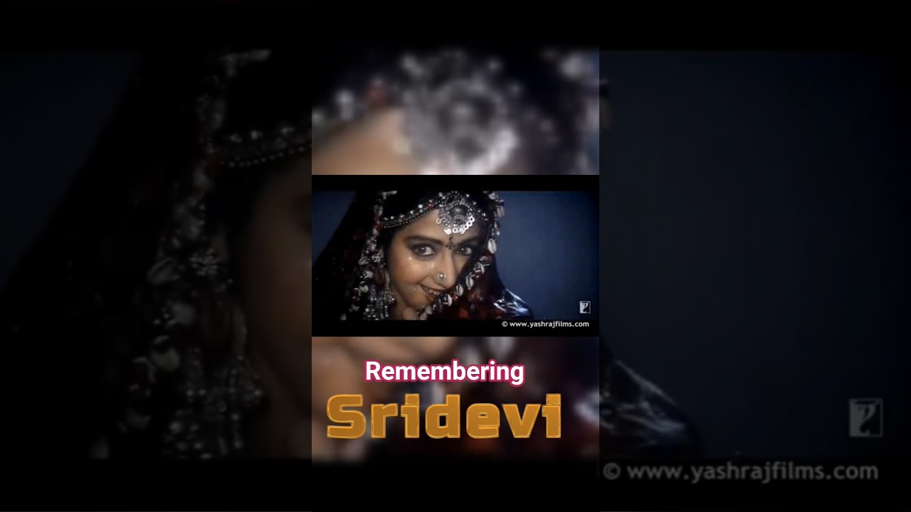 “Remembering Sridevi 🌸 | The First Female Superstar of Indian Cinema”#shortsfeed #bollywood #shorts