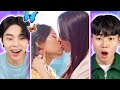 Koreans react to Girls Love (GL kdramas) for the first time! | PEACH