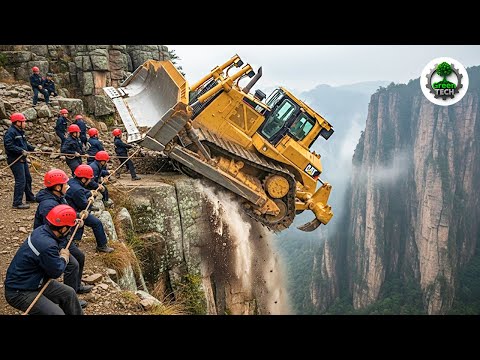 Jaw-Dropping Bulldozer Operator Skills So Crazy You’d Think They’re Fake! #22