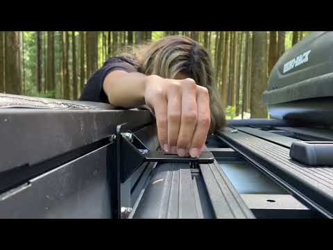Rhino Rack Batwing Awning Install on Bonnie the Land Cruiser