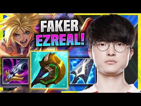 FAKER IS SO INSANE WITH EZREAL! - T1 Faker Plays Ezreal ADC vs Cassiopeia! | Season 11