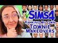 Tier ranking my own townie makeovers instead of EA’s