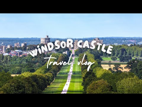 Exploring the windsor castle streets stunning views