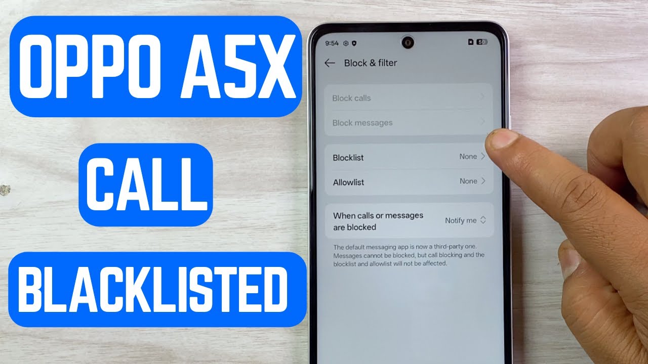 📵 How to Check if Oppo A5x is Blacklisted in Call Settings | Step-by-Step Tutorial