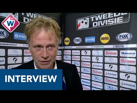 Katwijk-coach Jack van den Berg over de comfortabele winst op De Dijk