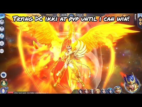 Saint Seiya: Awakening (KOTZ) - Trying DC Ikki at PvP Until I Can Win!