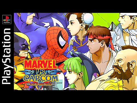 Marvel vs. Capcom: Clash of Super Heroes Full Game | Longplay Ps1