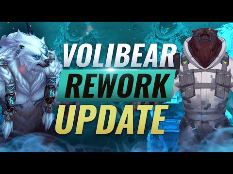 NEW VOLIBEAR REWORK UPDATE (Abilities, Skins, & More) - League of Legends Season 10