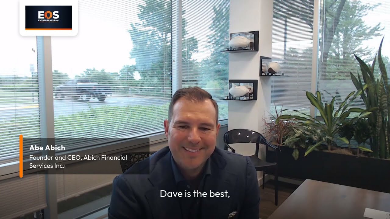 We've grown 4x in 3 years. Dave transformed our business culture and operations! Abe Abich