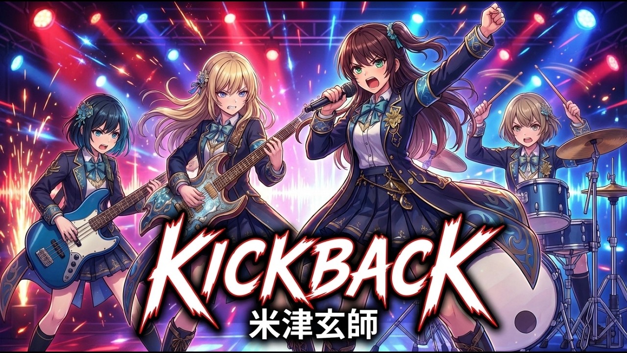 KICK BACK / 米津玄師｜チェンソーマンOP【バンドカバー】