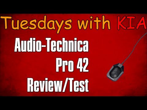 Audio-Technica PRO42 Miniature Condenser Boundary Microphone 2010s - Black image 5