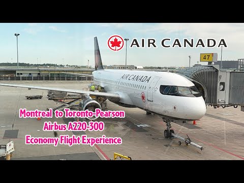 Miniatura de YouTube para Air Canada Airbus A220-300