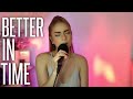 Better In Time Leona Lewis Cover By Marinel Santos