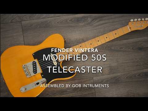 Fender Vintera '50s Telecaster Partscaster Strat Pickup 4 way Series Butterscotch Blonde image 16