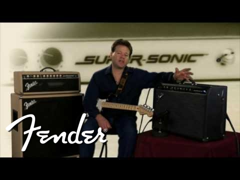 Fender Super-Sonic Head 2-Channel 60-Watt Guitar Amp Head - Blonde image 17
