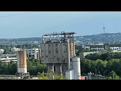 Sprengung Kalkwerk Regensburg 02.06.2022
