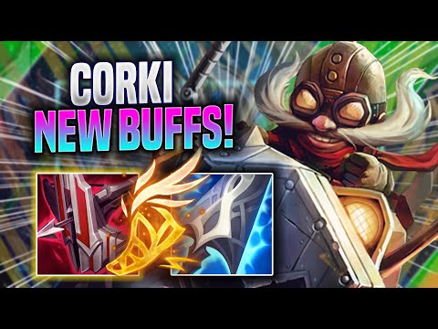 KOREAN CHALLENGER TRIES CORKI WITH NEW BUFFS! - Korean Challenger Plays Corki MID vs Vel'koz!