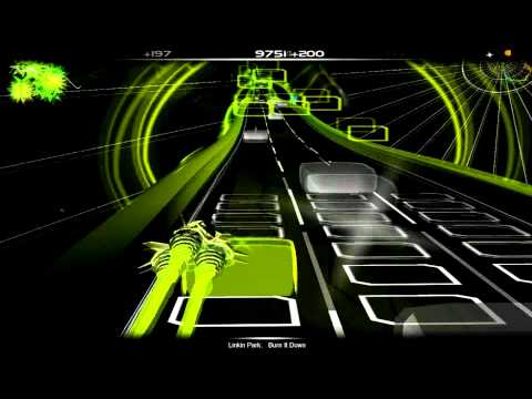 Audiosurf: Linkin Park - Burn It Down