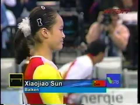 Sun Xiaojiao. CHN. 2001 DTB Pokal World Cup Stuttgart. EF BB. 9,362