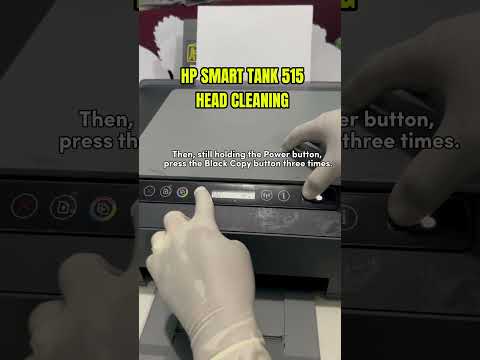 Hp Smart Tank 515 Head Cleaning #hpprinter #printer  Hp Printer Repair