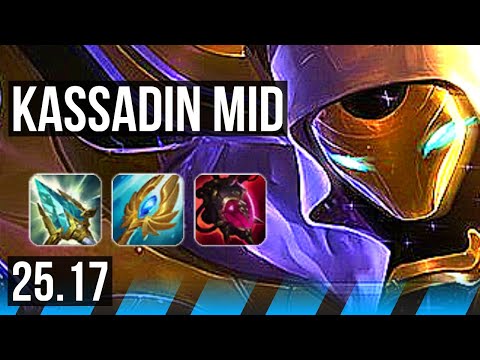 KASSADIN vs KATARINA (MID) | Legendary | KR Diamond | 25.17