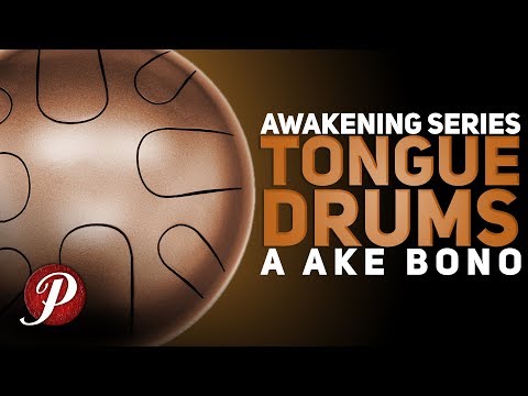 Pearl Awakening 8 Note Brown Burst Lacquer 10" Tongue Drum "A" Ake Bono Scale +Rubber Mallets | Hand Finger | NEW | Authorized Dealer image 4