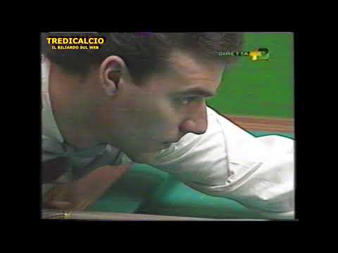 ZITO vs ALBRITO SEMIFINALE  3^ PROVA 1°MONDIALE PRO BILIARDO 1993 UDINE@TREDICALCIO