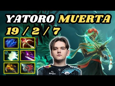 🔥 YATORO Muerta HARD CARRY Highlights 30K NET WORTH 🔥 900+ GPM XPM Safelane 🔥 - Dota 2