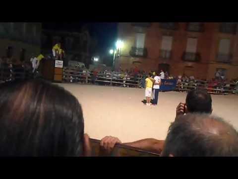 desencajonamiento de vaquilla en Villarramiel 2013