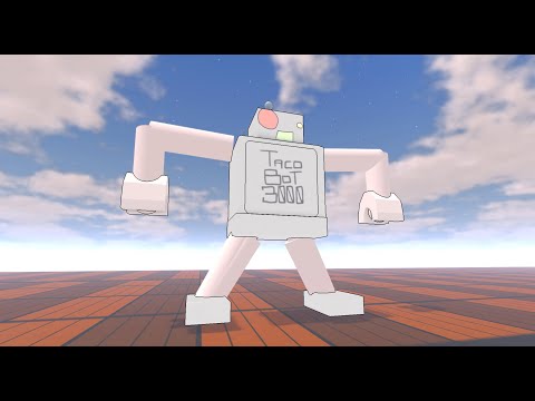 How to get, "Taco Bot 3000" + Showcase | Noob Experiment War RP | Roblox