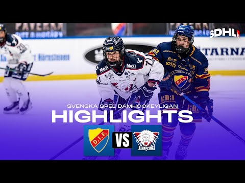 Highlights: Djurgården Hockey - Linköping HC | SDHL | Hovet | 2025-12-18