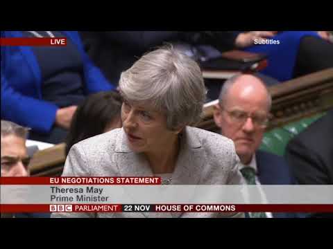 Connor Burns MP at the EU Negotiations Statement