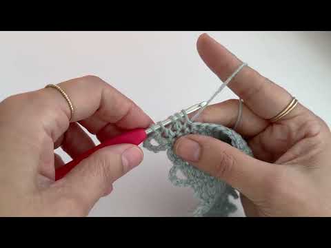How to dc3tog - Double Crochet 3 Together - Crochet tutorials for beginners (LH)