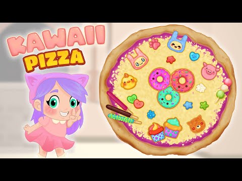 Baking Kawaii Pizza Gameplay - The Most Fun Food Game For Kids (IOS & Android)
