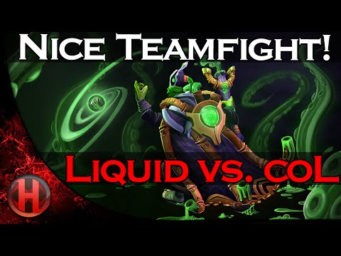 Nice Teamfight! Team Liquid vs. coL Dota 2