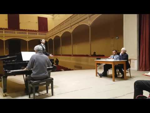 José Carreras-Masterclass 1/2017, tenore Rossen Nentchev-"Kuda kuda..."Lenski