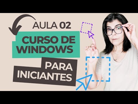 Curso de Windows Grátis - Aula 02 - Como selecionar com o mouse, clicar, arrastar e abrir documentos