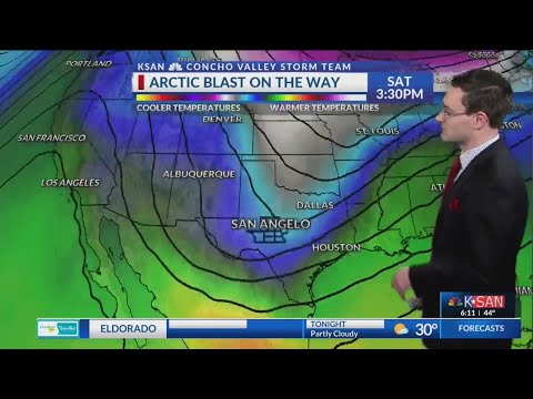 KSAN 6pm Weather - Monday January 14, 2019