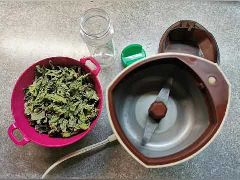 Kräuter selber trocknen und pulverisieren