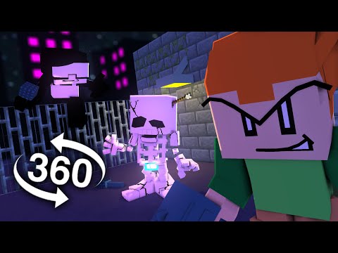 [Pico VS Tankman] Friday Night Funkin 360° VR Minecraft Animation