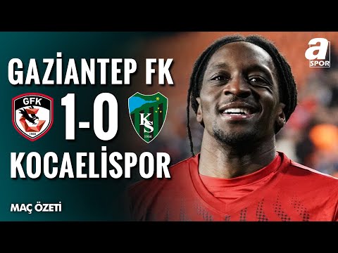 Gaziantep FK 1-0 Kocaelispor | MAÇ ÖZETİ | Ziraat Türkiye Kupası A Grubu Maçı | 13.01.2026