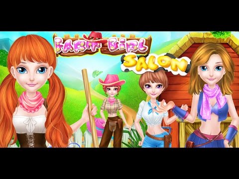 Farm Girl Salon: girls games Video
