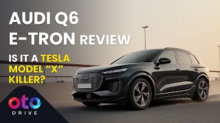 Audi Q6 e-tron 2025 Review ⚡ Is It Better Than Tesla Model X?  @audi   @otodriveofficial ​