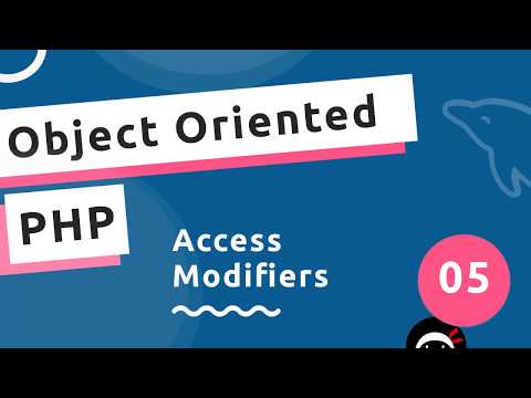Object Oriented PHP 5 Access Modifiers